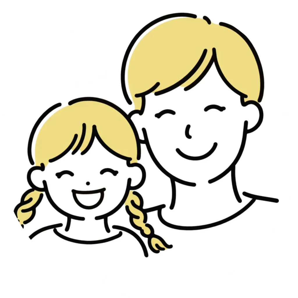 小学2年生の女の子のお母様