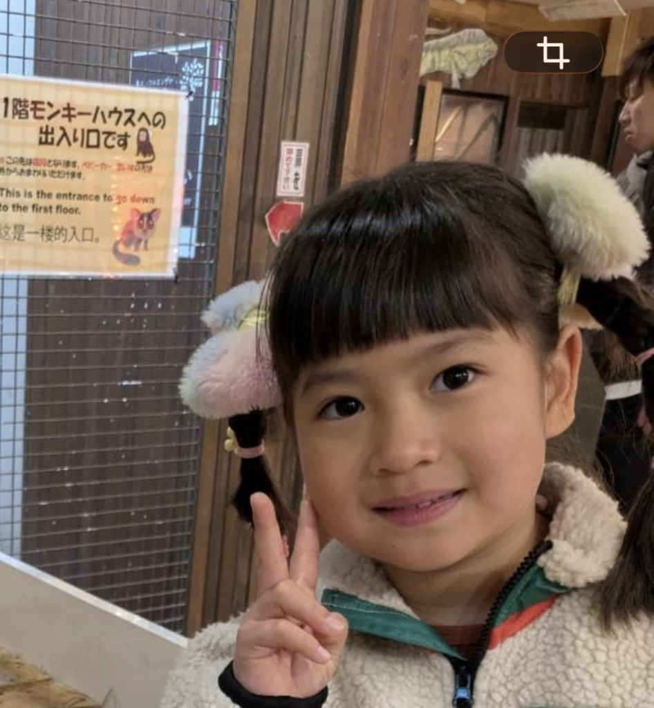 年長さんの女の子の保護者様